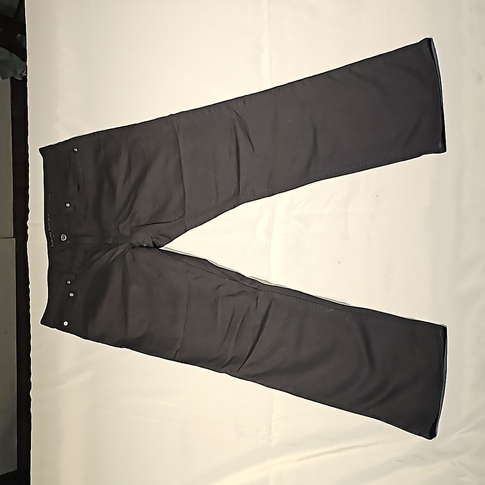 Banana Republic Travler mens size 35/30 Black jeans or pants stretchy snd sleek